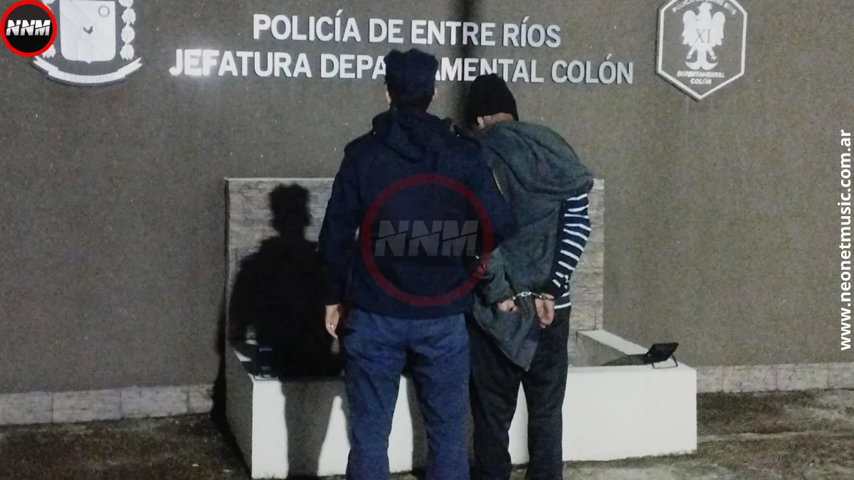 Colón: detienen a hombre armado tras un violento altercado
