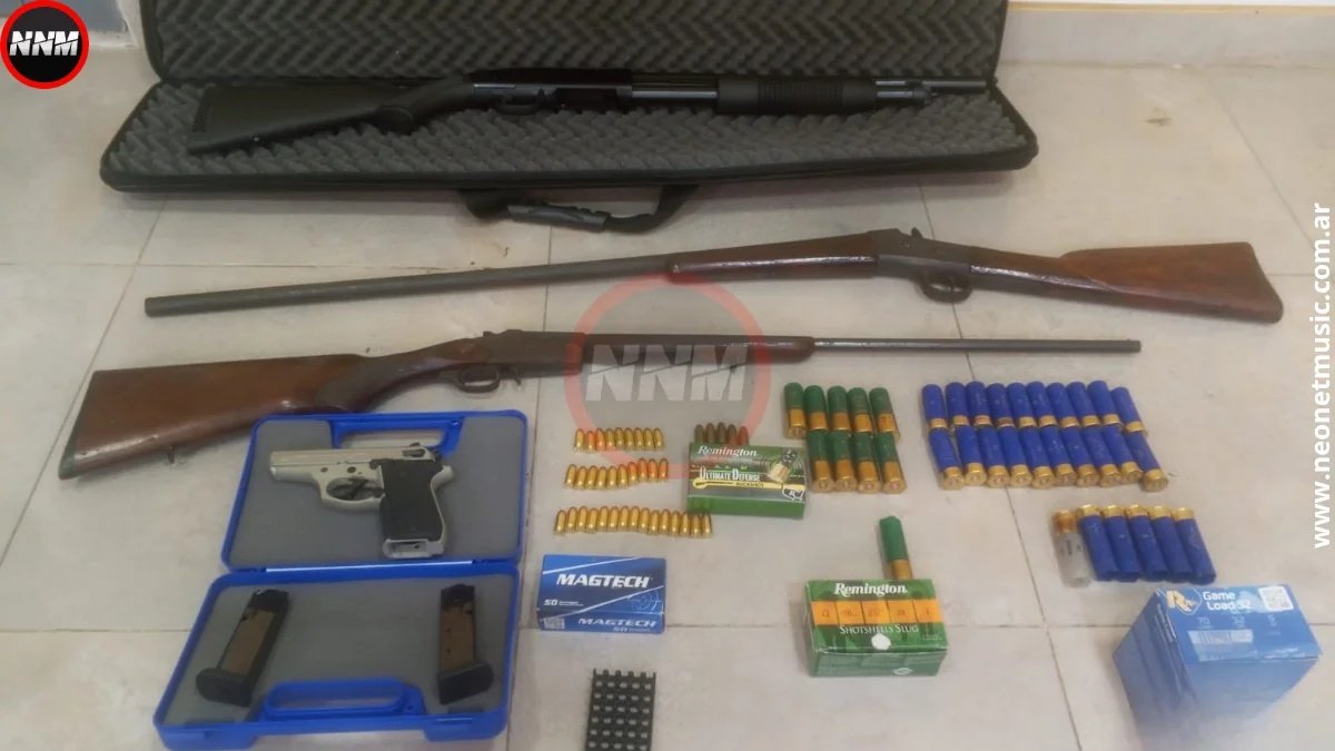 Villa Elisa: Secuestran armas por denuncia de violencia de género