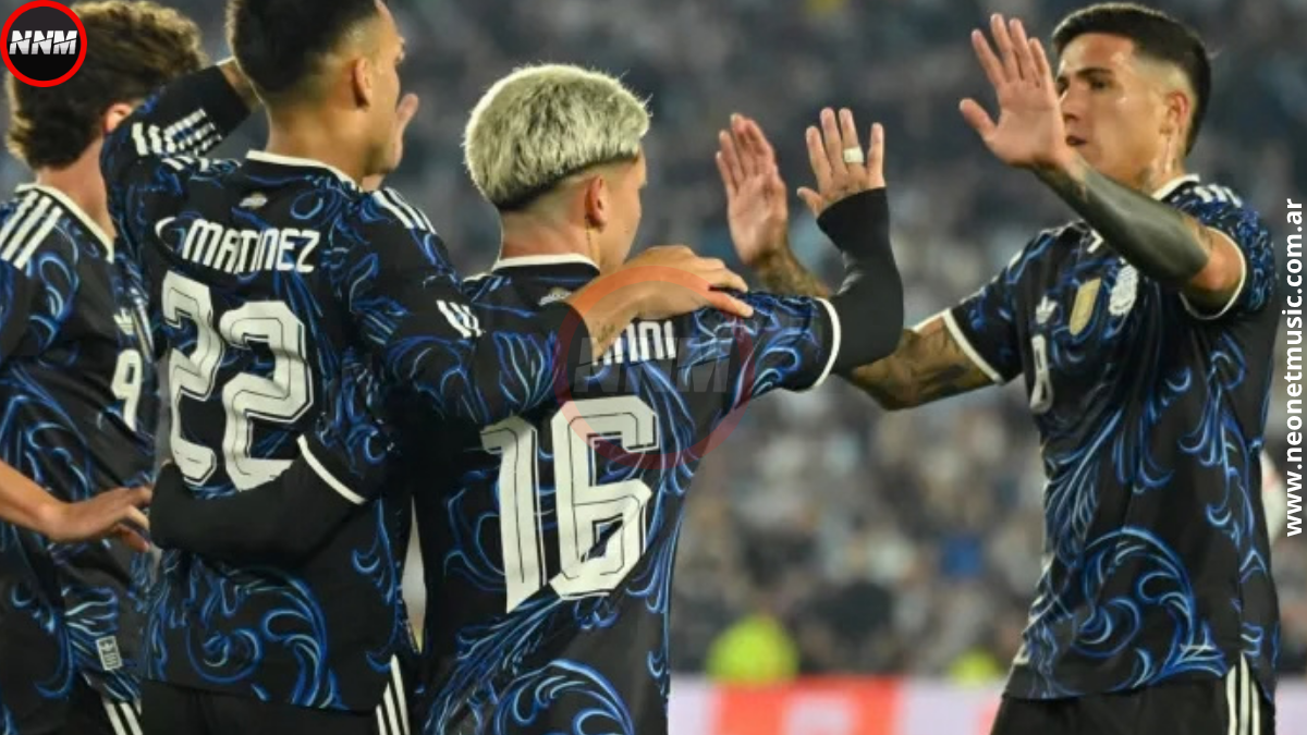 Argentina goleó 7-0 a Burkina Faso en el Monumental