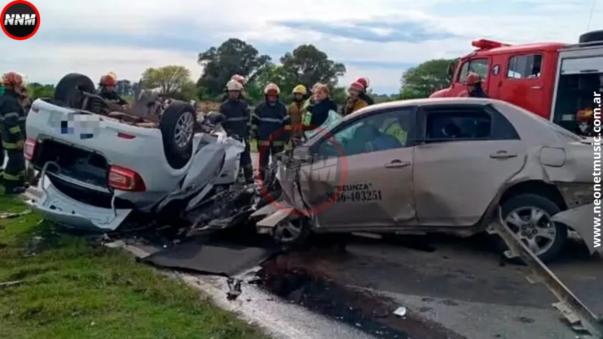Cuatro muertos en un choque frontal en la Ruta 65