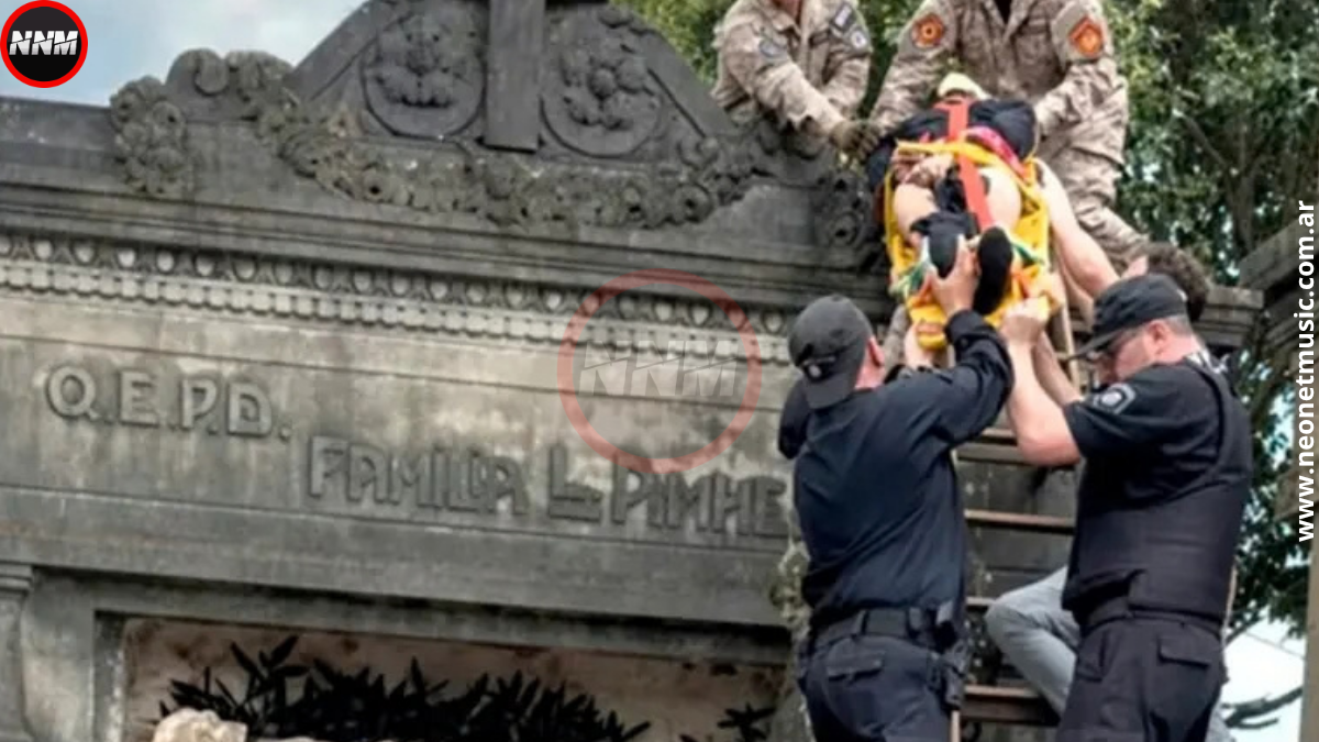 Santa Fe: Fugitivo se esconde en el techo de un panteón