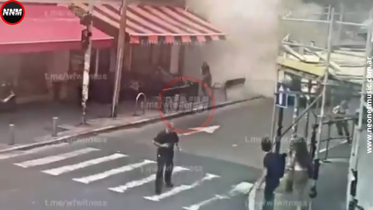 Susto en Tel Aviv por el derrumbe parcial de un edificio: no hay heridos