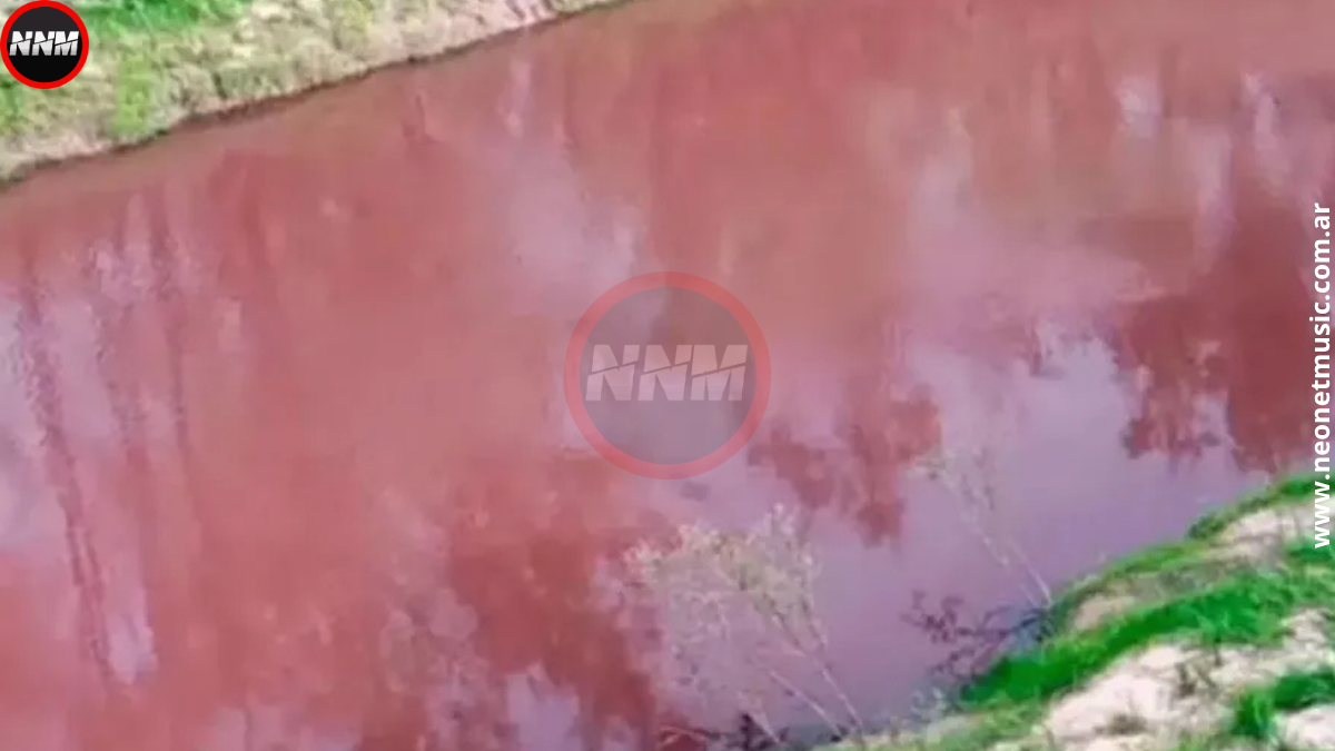 Arroyos Crespo y Espinillo se tiñen de rojo: investigan contaminación