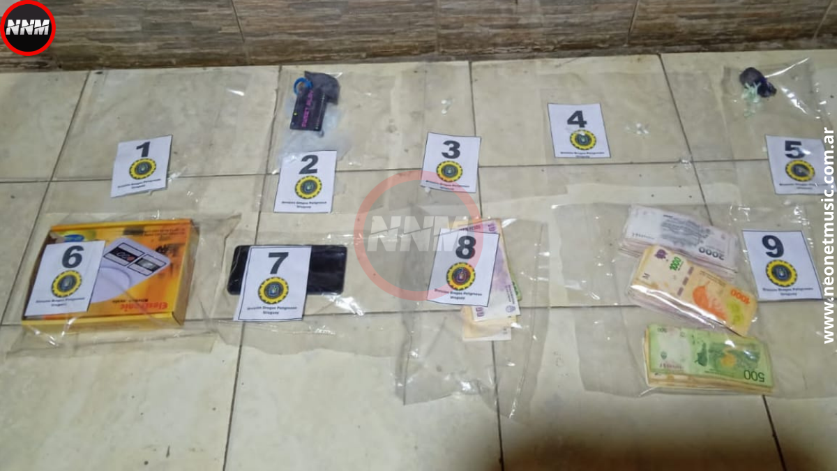 Concepción del Uruguay: detuvieron a un hombre con cocaína y $711.200