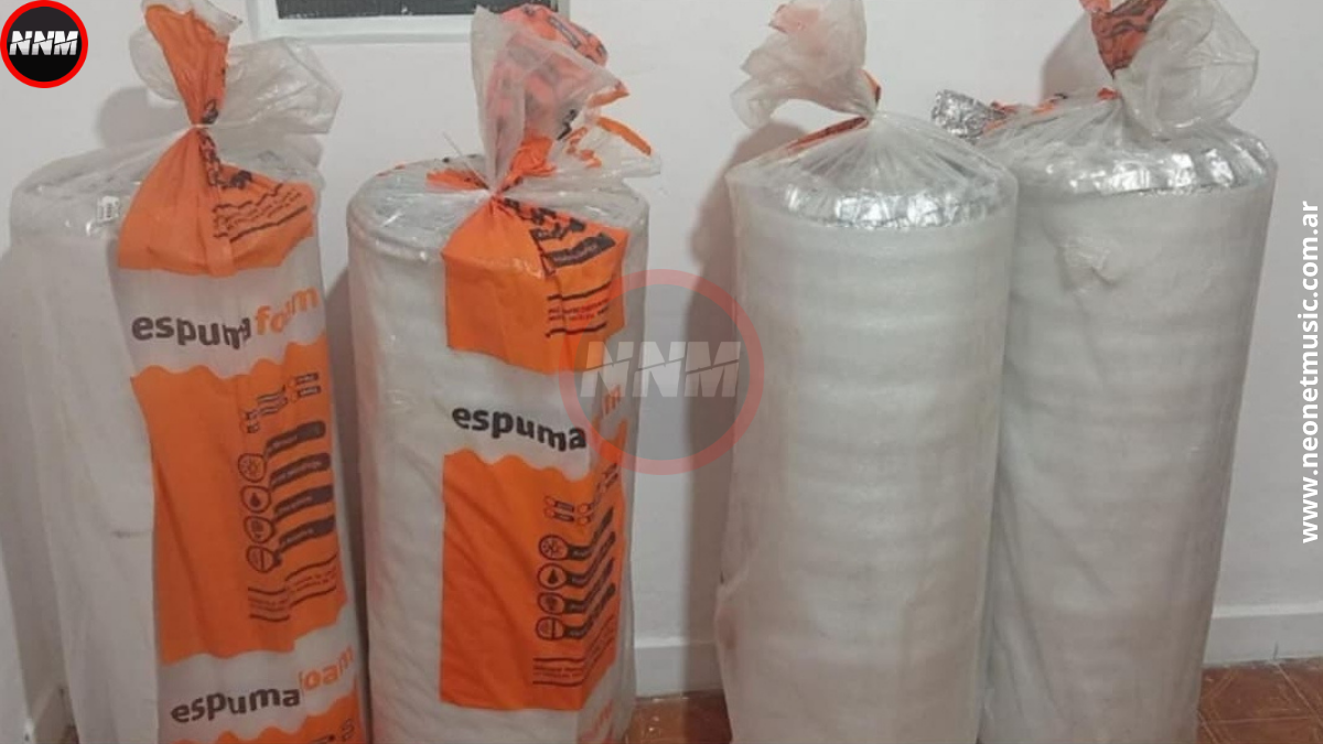 Policía recupera material aislante robado en Strobel