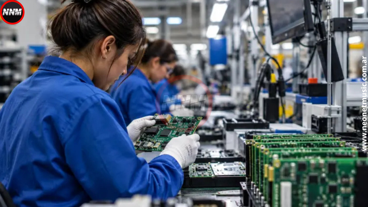 Crisis en la industria electrónica: cae producción y empleo
