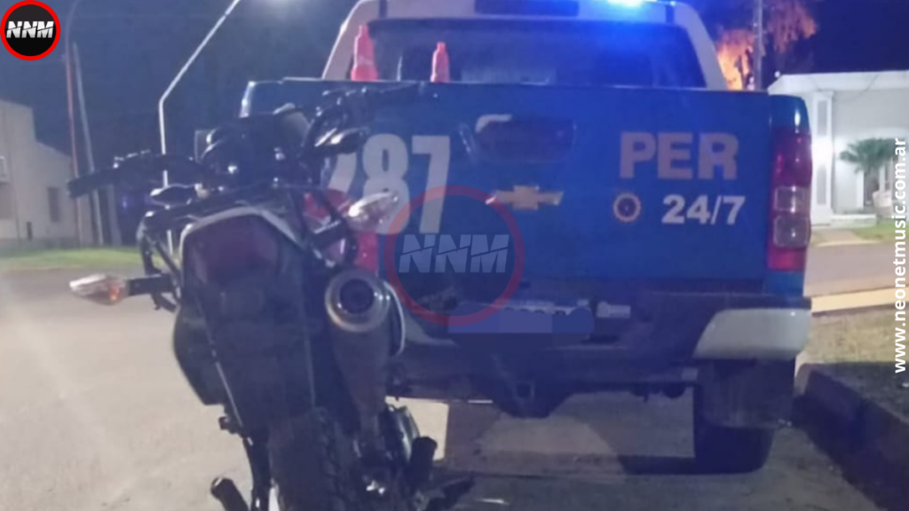 Moto Robada en Federal